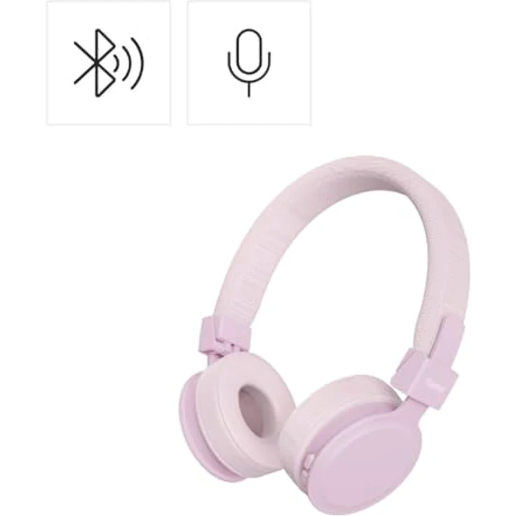 Hama Freedom Lit III, On-Ear Bluetooth Kopfhörer, faltbar mit Mikrofon, rosa, unterstützt Siri und Google Assistant – Bild 3