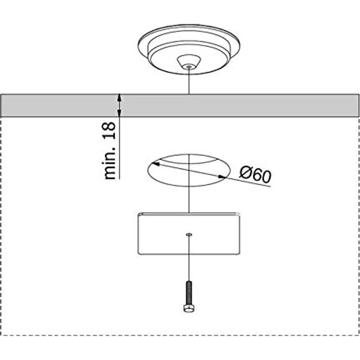 SOTECH Wireless Charger WLC-02, Induktionsladegerät für Qi-fähige Smartphones, Aluminiumlegierung schwarz, Ø 74 mm – Bild 5