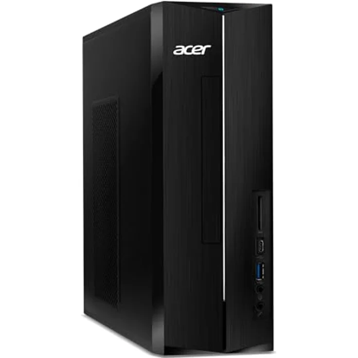 Acer Aspire XC-1785, Compact Tower Desktop-PC mit Core i3-14100, 8 GB RAM, 512 GB SSD, UHD Graphics 730, Wi-Fi 6E, Windows 11 Home