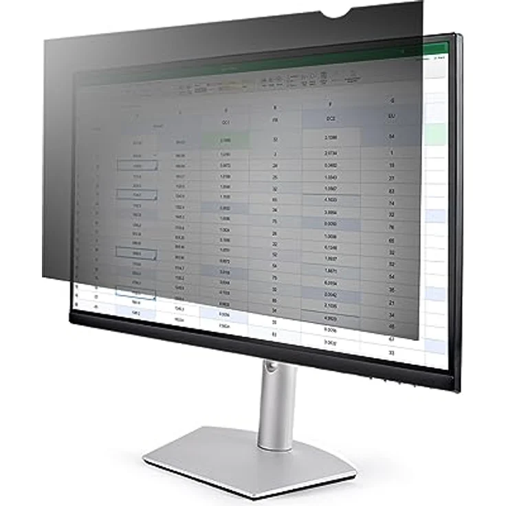 StarTech.com 22" 16:9 Monitor Blickschutzfilter, Bildschirm Blickschutzfolie mit 51% Blaulichtfilter, Sichschutzfolie mit 60 Grad Sichtwinkel, Blaulicht Filter Displayschutzfolie (2269-PRIVACY-SCREEN) – Bild 1