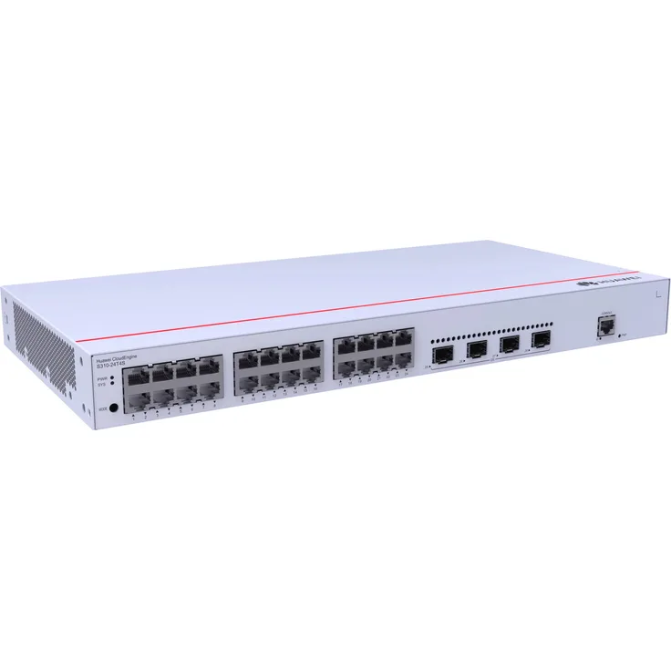 Huawei Ekit Switch S310-24T4S (24 Ports), Netzwerk Switch, Grau, Managed, Seite-zu-Seite-Luftstrom, Rack-montierbar