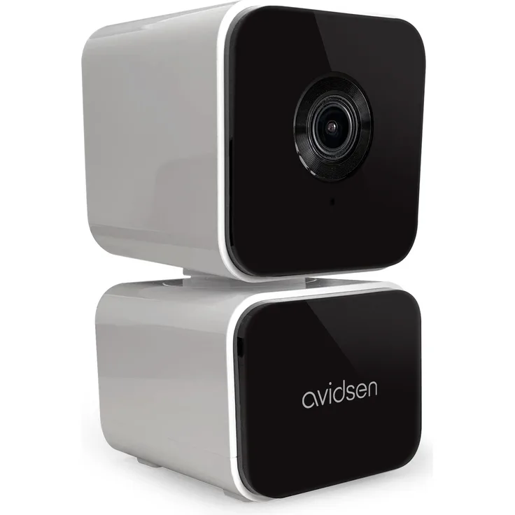 Avidsen HomeCam i-4G, 4G motorisierte IP-Innenkamera mit 1080P Auflösung, 360° Überwachung und 3 GB Datenvolumen