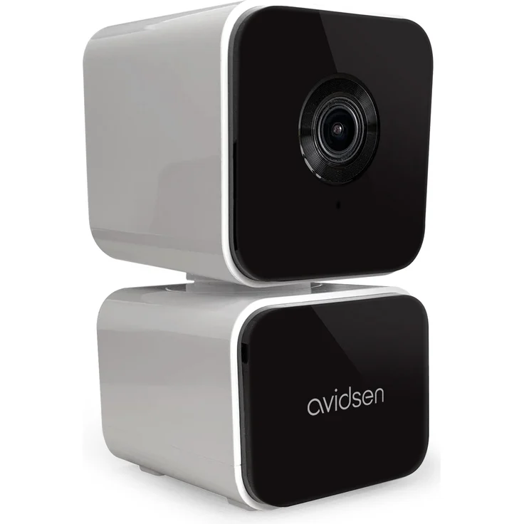 Avidsen HomeCam i-4G, 4G motorisierte IP-Innenkamera mit 1080P Auflösung, 360° Überwachung und 3 GB Datenvolumen