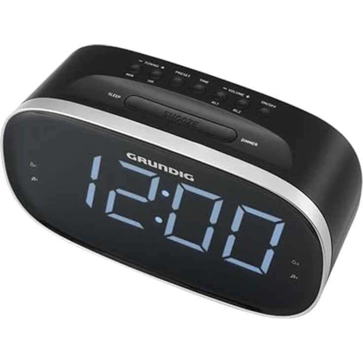 Grundig Sonoclock 3100 Uhrenradio (2 W) mit LED-Display und USB-Anschluss, Schwarz – Bild 2