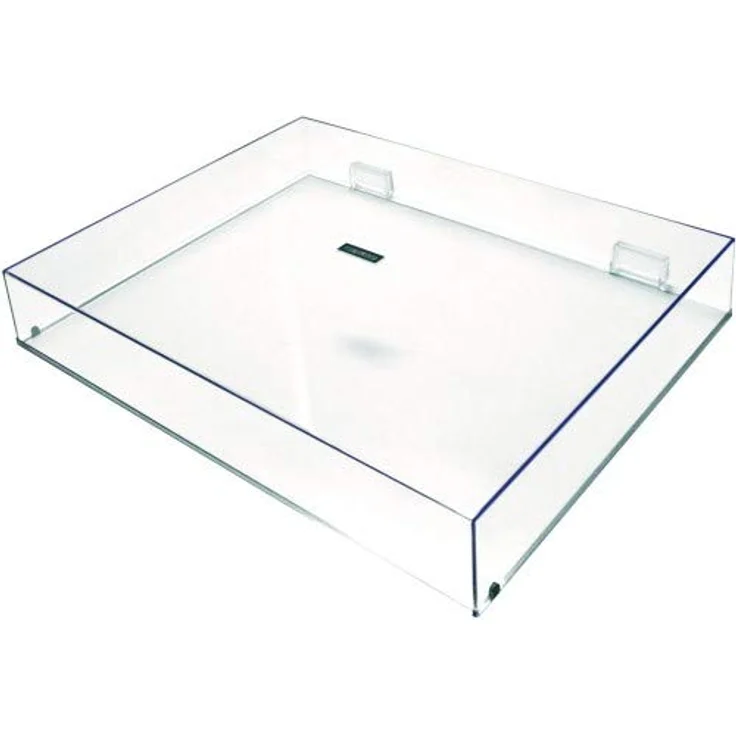 Reloop RP-1000-2000-4000 Abdeckhaube – Klappbarer Acryl Plattenspieler Staub- und Schmutzschutz, passgenau für Reloop RP-1000-2000-4000 Modelle, (transparent) – Bild 2