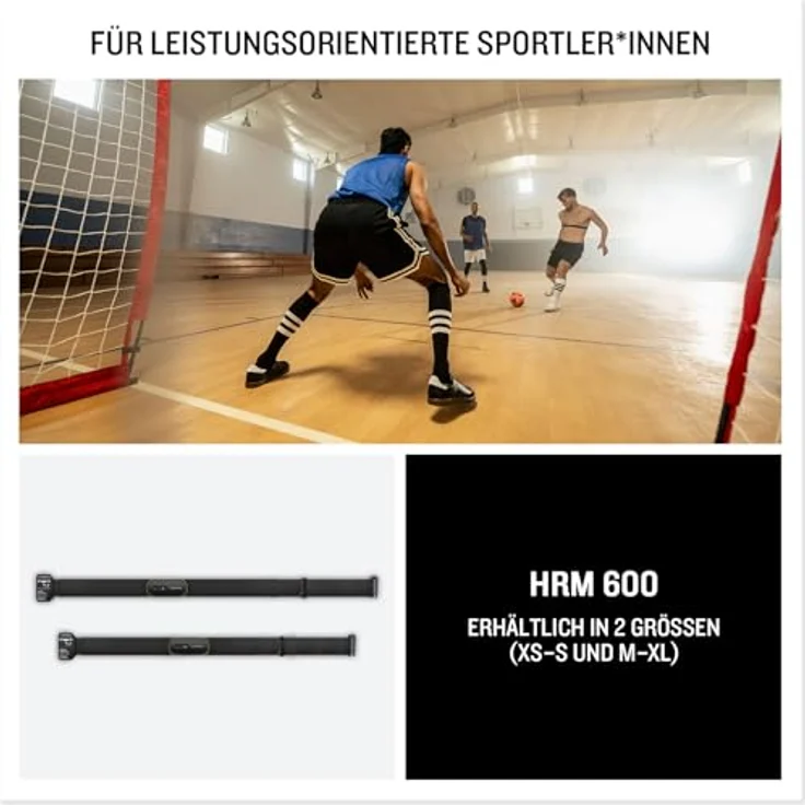 Garmin HRM 600 XS-S, Premium Herzfrequenz-Brustgurt mit Running Dynamics, Schwarz – Bild 6