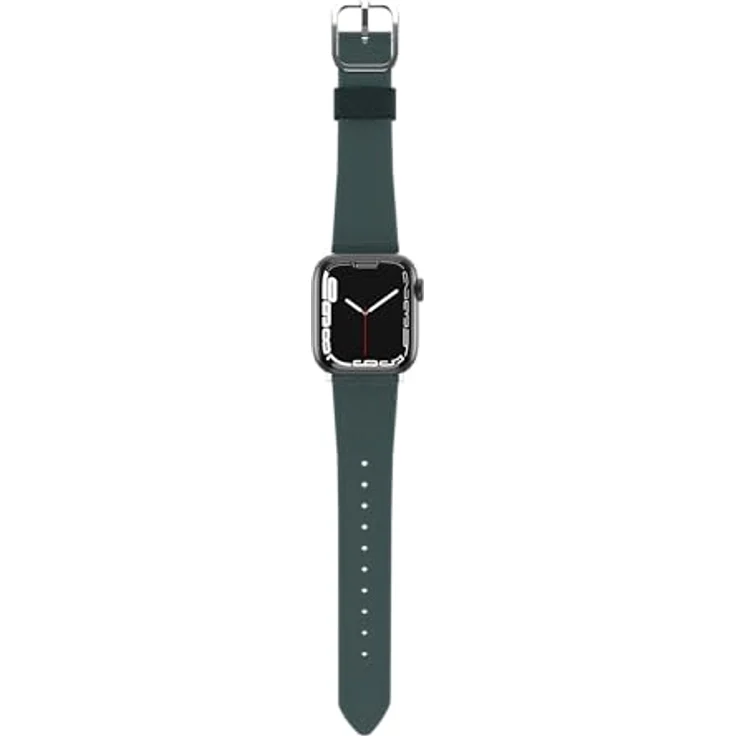 OtterBox Symmetry Cactus Leather Uhrenarmband für Apple Watch 42mm/41mm/40mm, atmungsaktiv und nachhaltig, Blau/Grün – Bild 2