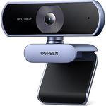 Ugreen Webcam Ugreen Kamera internetowa z mikrofonem Ugreen 15728 USB (srebrna), Grau