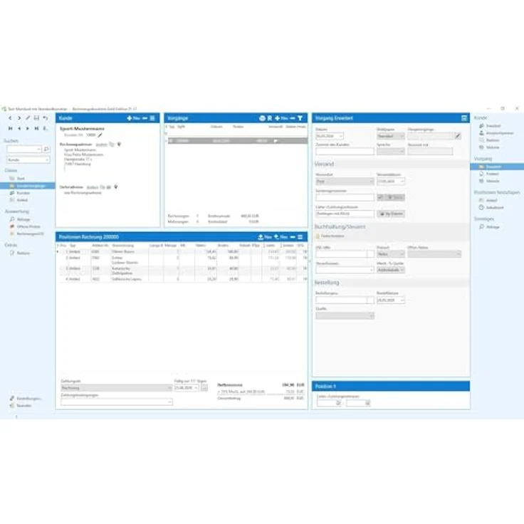 Markt + Technik Rechnungsdruckerei 2026 PRO - Bürosoftware für Unternehmer und Handwerker, kompatibel mit Windows 11, 10, 8.1, 7, inklusive E-Rechnung, intuitives Design, lebenslange Lizenz – Bild 2