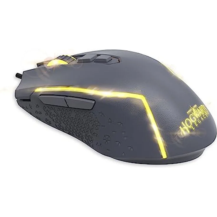 Freaks and Geeks Wizarding World Hogwarts Legacy Pack, Tastatur und Maus mit gelber Hintergrundbeleuchtung, Schwarz (USB, PC), halbmechanisch, 105 Tasten, bis zu 8000 DPI – Bild 3