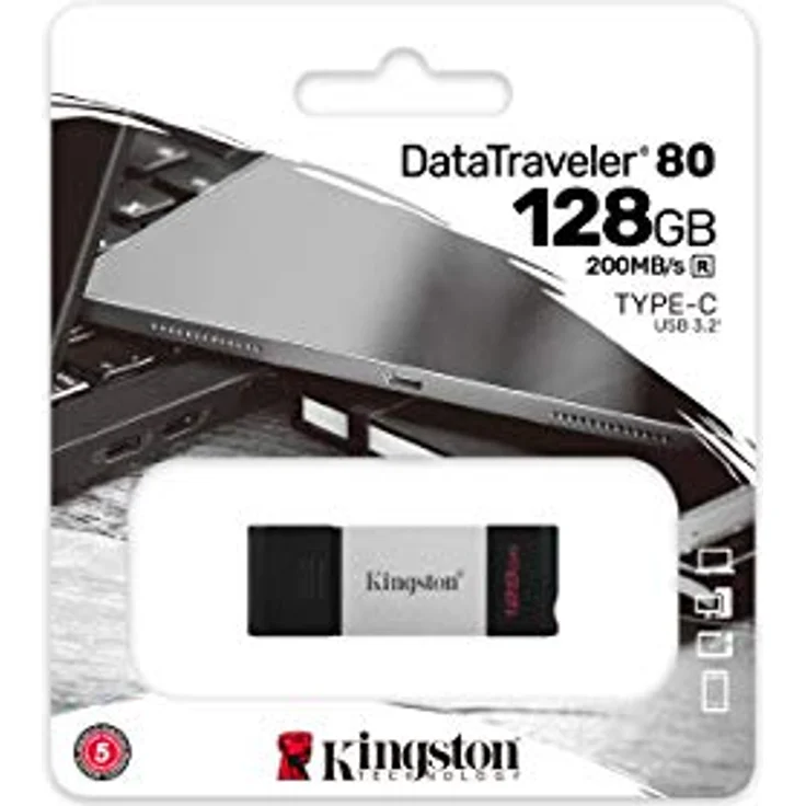 Kingston DataTraveler 80 - DT80-128GB USB-C-Stick 3.2 Gen 1 – Bild 6