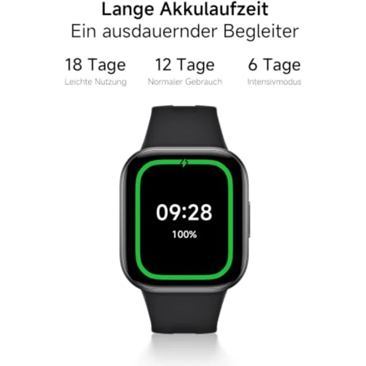 Xiaomi Redmi Watch 6 Active, Smartwatch mit 4,7 cm AMOLED-Display, Gesundheitssensoren und Bluetooth 5.3, orange – Bild 4