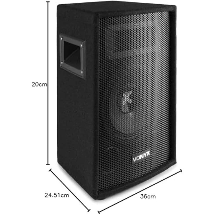 Skytec SL6 - Lautsprecher (Universal, 2-Wege, Flur, 150 W, 250 W, 55 - 20000 Hz) – Bild 11