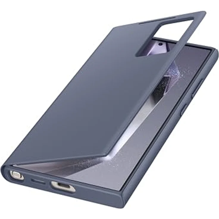 Samsung Smart View Wallet Smartphone Case EF-ZS928 für Galaxy S24 Ultra, Handy-Hülle, Kartenfach, Sichtfenster, Violet – Bild 4