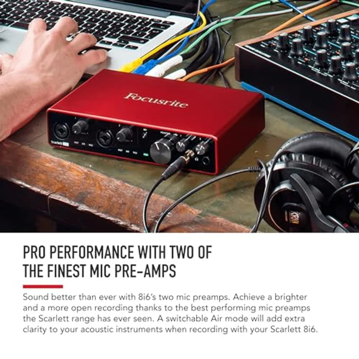 Focusrite Scarlett 8i6 3rd Gen Audio Interface – Bild 3