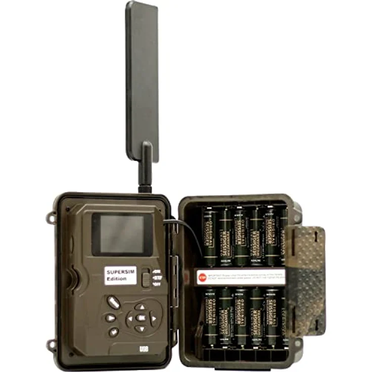 Seissiger Wildkamera Special-Cam LTE, Überwachungskamera mit SSL-verschlüsseltem Video- und Bildversand, Camouflage Look – Bild 6