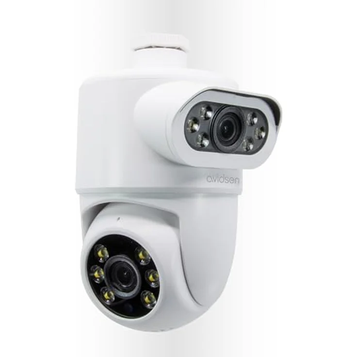 Avidsen HomeCam Dual PTZ, Motorisierte 2K-IP-Außenkamera mit zwei Objektiven, Nachtsicht und Smartphone-Benachrichtigung – Bild 8