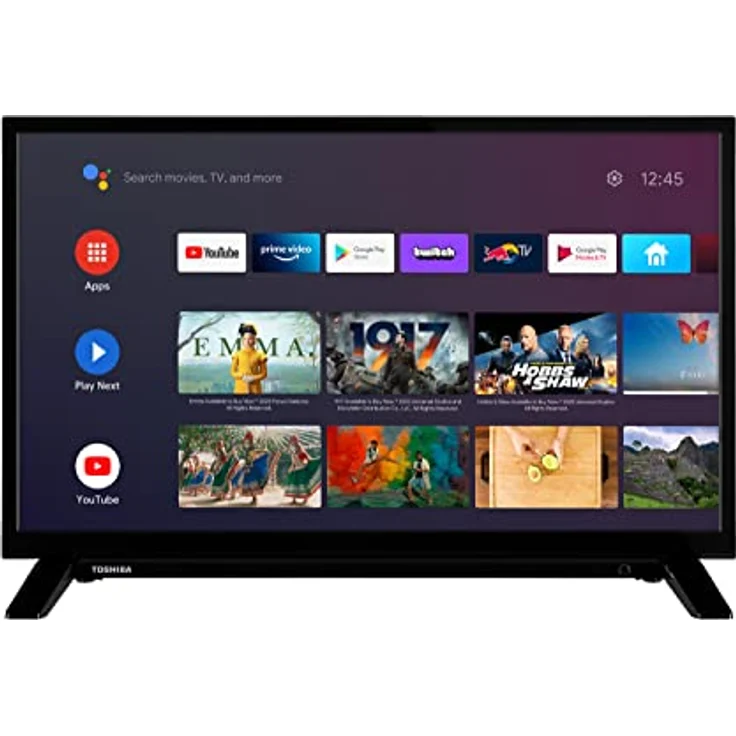 Toshiba 24WA2063DAZ 24 Zoll Fernseher/Android Smart TV (HD Ready, HDR, Google Play Store, Google Assistant, Triple-Tuner, Bluetooth) [2023] – Bild 1