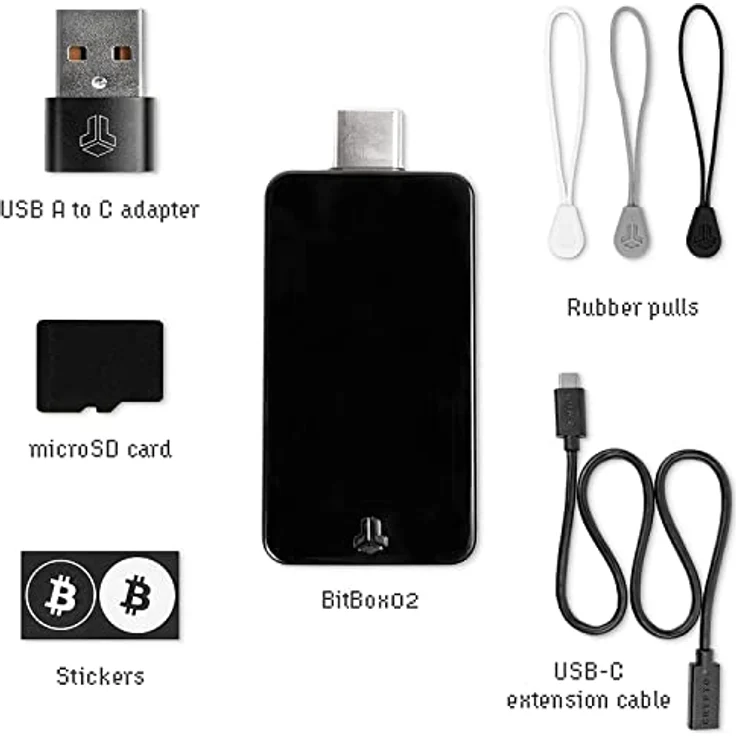 BITBOX BITBOX 02 Multi-Edition Krypto Hardware Wallet, USB-Stick zur sicheren Verwahrung von Bitcoin, Ethereum & über 1500 Token, mit Touch-Sensoren & inklusive microSD-Karte, Made in Switzerland – Bild 8