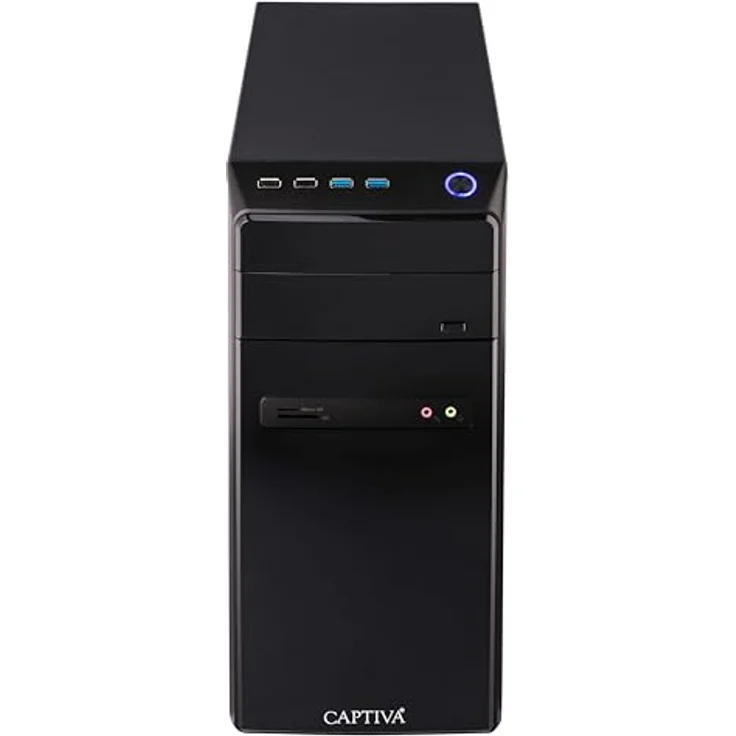 Captiva B7A 21V3 AMD Ryzen™ 7 Desktop-PC, 16 GB DDR4-SDRAM, 1 TB SSD, Windows 11 Home (65295) - Kompakter PC mit leistungsstarkem Prozessor, schnellem Speicher und benutzerfreundlicher Oberfläche – Bild 3