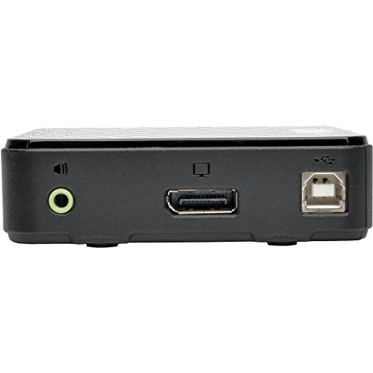 Tripp Lite 2-Port DisplayPort KVM Switch mit Audio, Kabel & USB 3.0 Hub (b004-dpua2-k), Schwarz – Bild 3