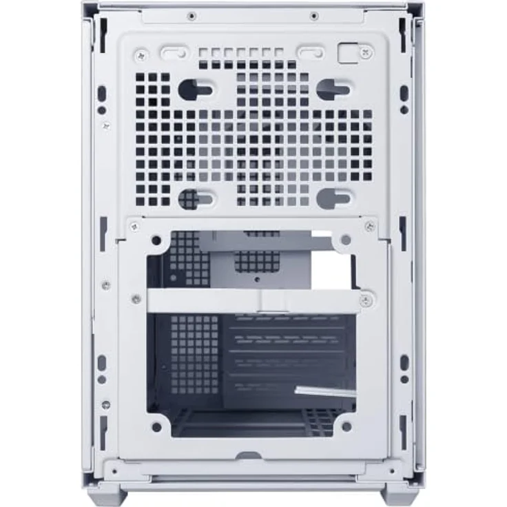 Lian Li Dan B4 White, Minitower Gehäuse für Micro-ATX, Weiß, mit 2x USB 3.2 Gen 1, 1x USB 3.2 Gen 2 Type C, max. 360mm Wasserkühlung – Bild 7
