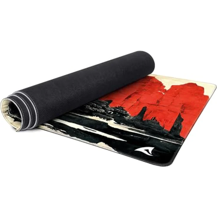 Sharkoon SKILLER SGP40 D11 Gaming Mauspad, 100cm x 50cm, raumgroße Fläche, Gleitfähige Textiloberfläche, Wasserabweisende Beschichtung – Bild 3