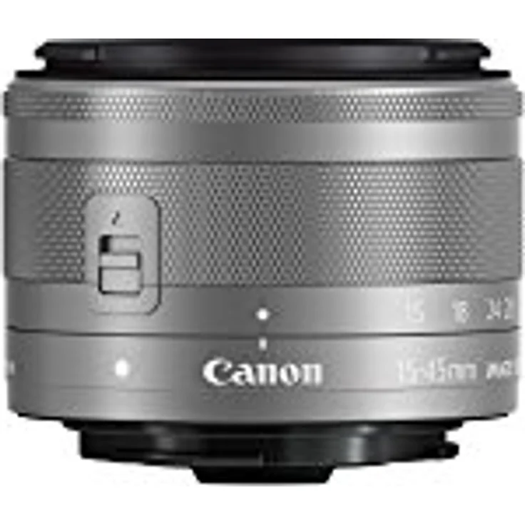 Canon Zoomobjektiv EF-M 15-45mm F3.5-6.3 IS STM Weitwinkel für EOS M (49mm Filtergewinde, Bildstabilisator, Autofokus) silber – Bild 2