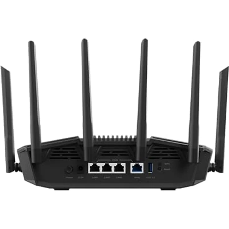 ASUS RT-BE90U BE9400 Tri-Band AiMesh Router, WiFi 7 (802.11be) bis zu 9400 Mbps, Quad 2.5G Ports, Smart Home Master, Netzwerksicherheit auf professionellem Niveau – Bild 5