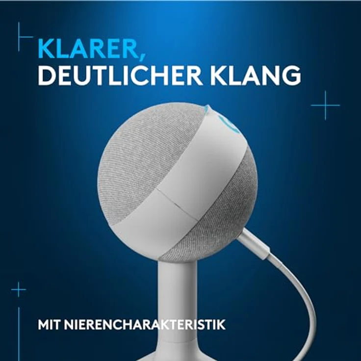 Logitech G Yeti Orb RGB Gaming-Kondensatormikrofon mit LIGHTSYNC, USB-Mikrofon zum Streaming, Schwarz – Bild 3