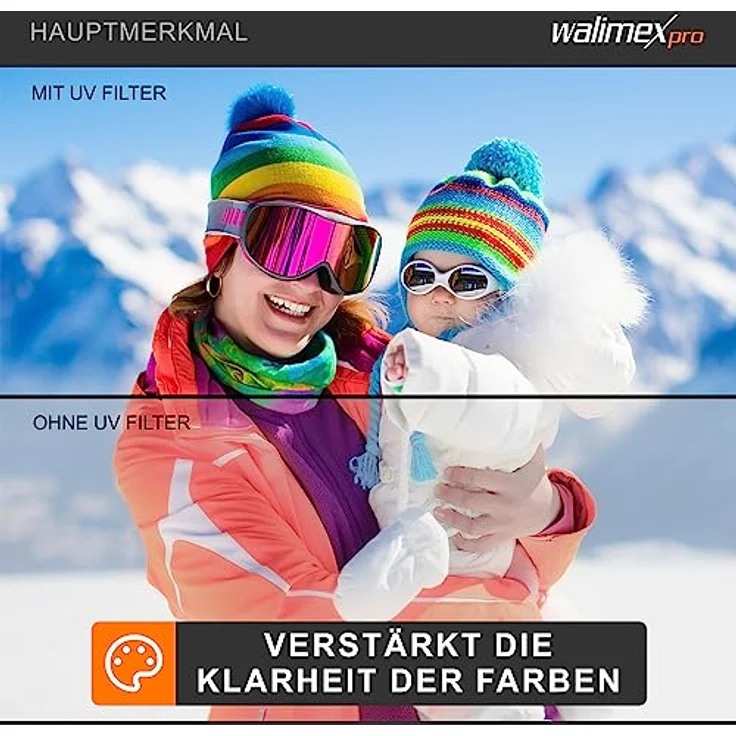 Walimex Pro UV-Filter Slim MC 58 mm – Bild 2