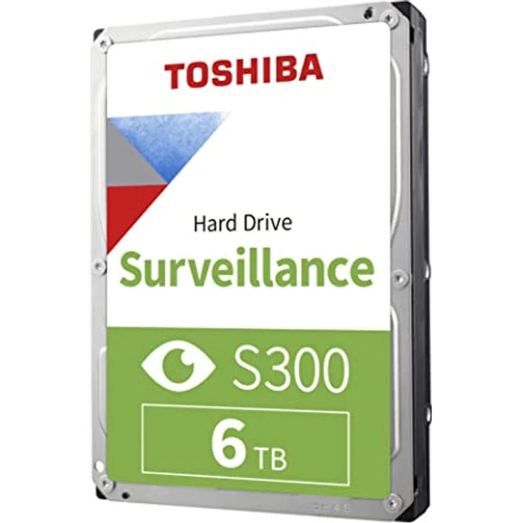 Toshiba S300 Surveillance - Festplatte - 6 TB - intern - 3.5 Zoll (8.9 cm) - SATA 6Gb/s - 7200 rpm - Puffer: 256 MB (HDWT360UZSVA) – Bild 2