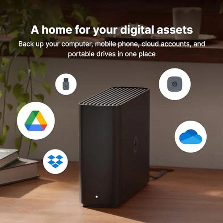 Synology BeeStation 4TB, NAS mit 1x Gb LAN, persönliche Cloud-Speicherlösung mit automatischer Sicherung – Bild 3