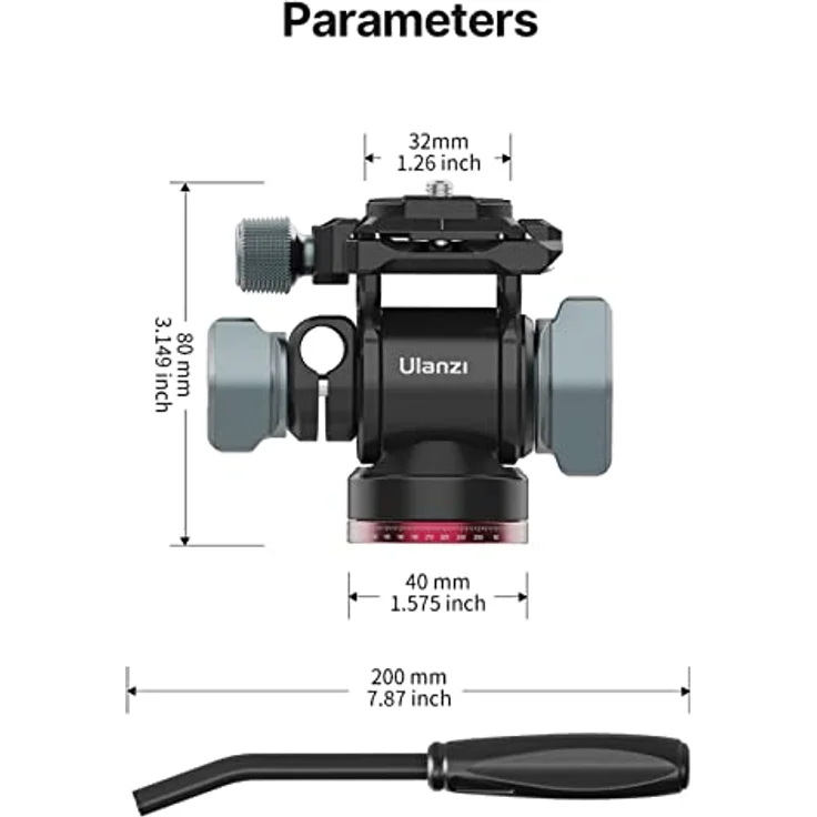 Ulanzi U-190 Mini Ball Head Stativkopf – Bild 4