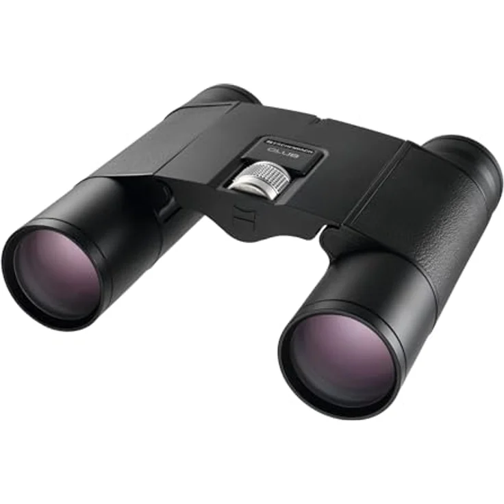 Eschenbach Fernglas Club 10x25 B, Dachkant-Fernglas mit BAK-4-Prismen, 25mm Öffnung, wasserdicht, Schwarz (gummiert) – Bild 4