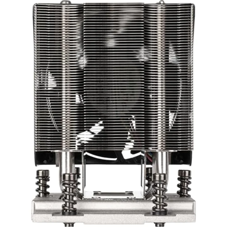 Silverstone SST-XE04-SP5B CPU-Kühler, AMD SP5 - silber, PWM-gesteuerter Lüfter mit dualen Kugellagern – Bild 4