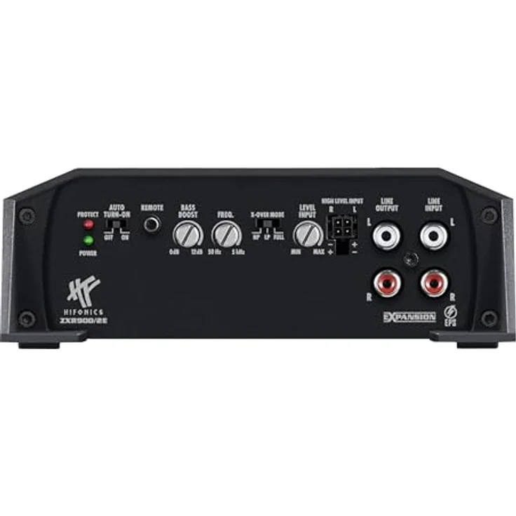 Hifonics ZXR900/2E, Audioverstärker mit 900 W Leistung, schwarz – Bild 4