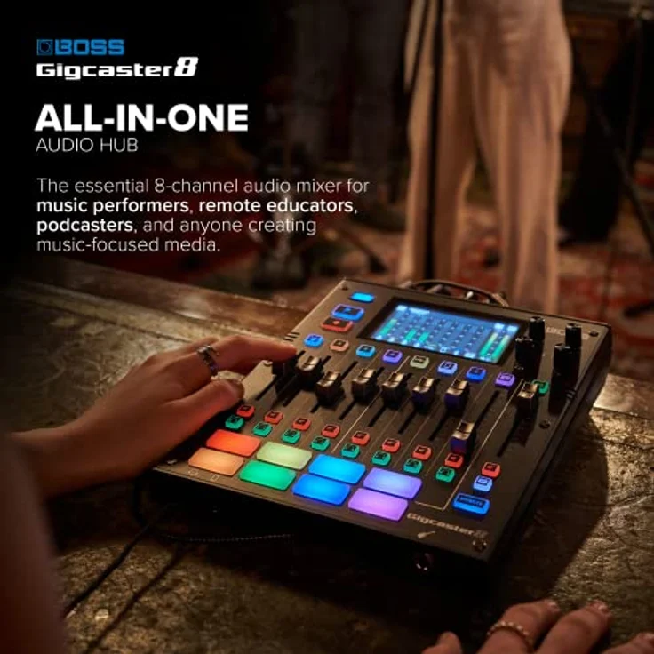 BOSS Gigcaster8 GCS-8, Mischpult mit 1 Stück – Bild 2
