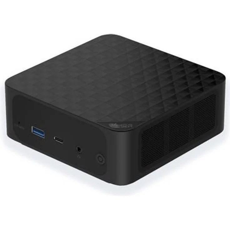 Beelink SER6 Mini PC, AMD Ryzen 9 6900HX(8C/16T bis zu 4.9 GHz), 32 GB DDR5 RAM 1TB M.2 PCIe4.0 SSD, Mini Computer 4K@60Hz Triple Display HDMI/DP/Type-C, BT5.2, WiFi6, 2.5G LAN – Bild 1