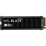 WD_BLACK SN8100 4 TB PCIe 5.0x4 NVMe M.2 SSD mit Kühlkörper, Lesegeschwindigkeiten bis zu 14.900 MB/s, Schreibgeschwindigkeiten bis zu 14.000 MB/s, TLC 3D CBA NAND