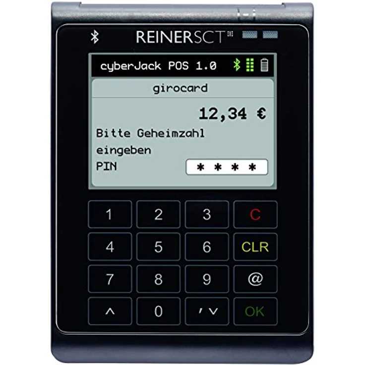 REINER SCT cyberJack® POS | Electronic-Cash-Terminal | Kartenleser für bargeldlose Transaktionen | Lesegerät Made in Germany – Bild 1