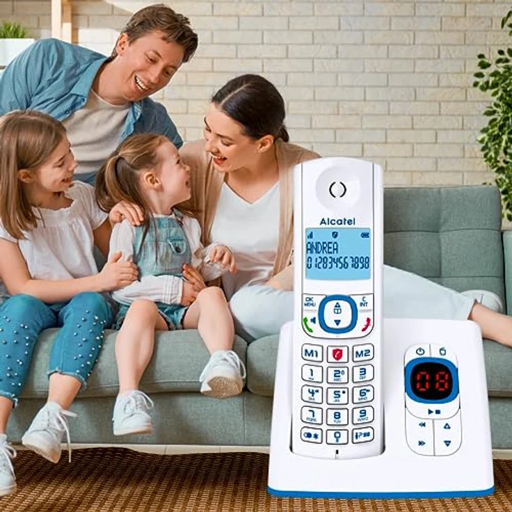 Alcatel F530 Voice Duo Candy-Bar – Bild 5