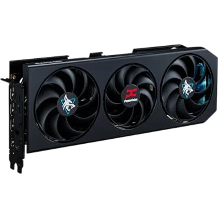 PowerColor Rx 9070 Xt Hellhound Oc 16gb Gddr6 Gaming Grafikkarte mit 304 Watt Leistungsaufnahme – Bild 4