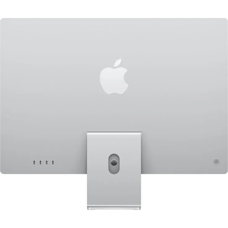 Apple iMac 24", All-in-One-PC mit M4-Chip, 16GB RAM, 512GB SSD, 4.5K Retina Display, Silber