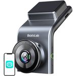 BOTSLAB G300H Pro Dash Camera, hochwertige 1296P Kamera mit 160° Weitwinkel, Farbvideos bei Nacht, G-Sensor und GPS, kompakt