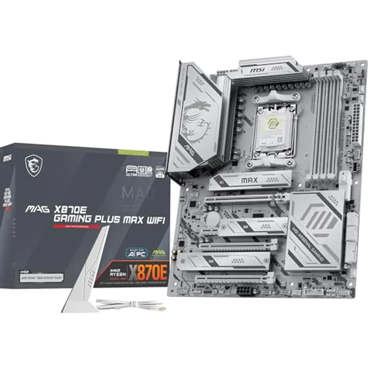 MSI MAG X870E Gaming Plus MAX WiFi, Mainboard mit WLAN-Konnektivität für Gaming-Systeme – Bild 1