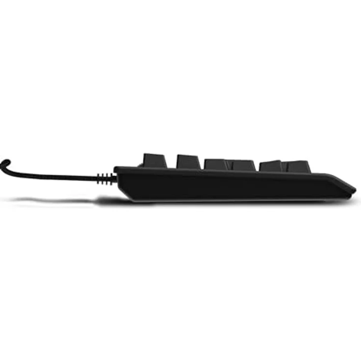 uRAGE Exodus 600 Mechanical Gaming-Keyboard, Rote Switches, Schwarz, Full-RGB-Beleuchtung, abnehmbares Kabel, QWERTZ DE (mechanisch) – Bild 2