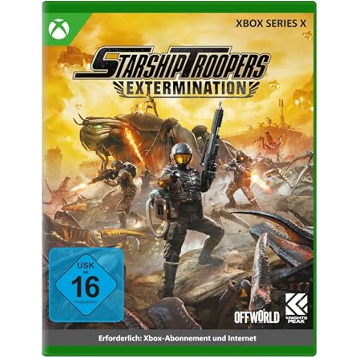 U&I Entertainment Starship Troopers Extermination - Xbox, Actionspiel mit verschiedenen Charakterklassen und authentischen Waffen aus der Starship Troopers-Franchise