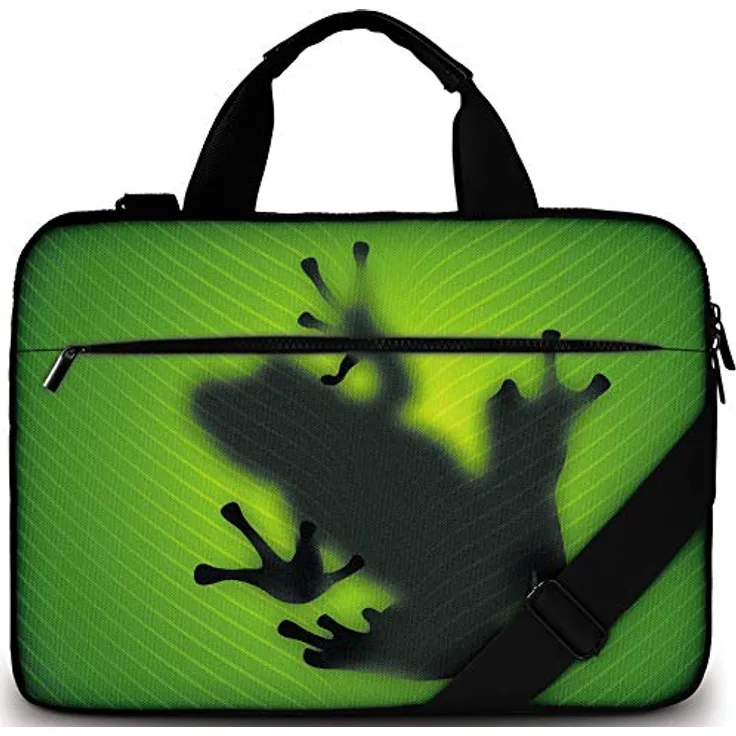 Sidorenko Laptoptasche 15/15,6 Zoll - Moderne Notebooktasche aus Canvas - Hochwertige Laptop Tasche - Schmutz- & Wasserabweisende Laptop Bag mit Zubehörfach