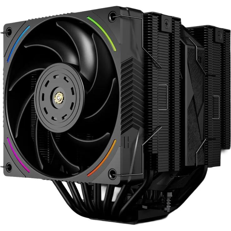 Thermalright Royal Pretor 130 Ultra RGB, CPU Kühler mit 2150 U/min, 130 mm, Schwarz